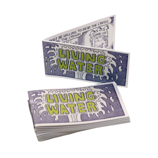 Living Water Tracts (25-Pack)