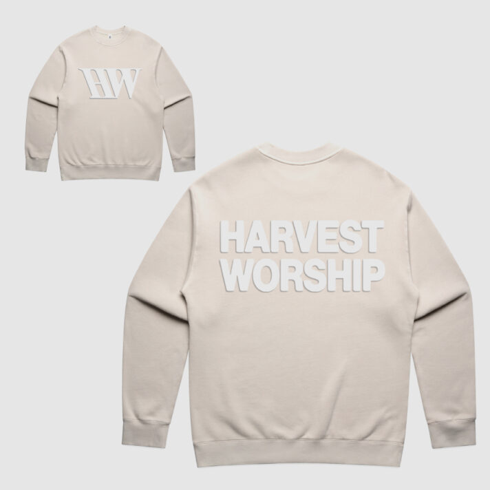 Harvest Worship HW Crewneck Sweatshirt + FREE VINYL LP