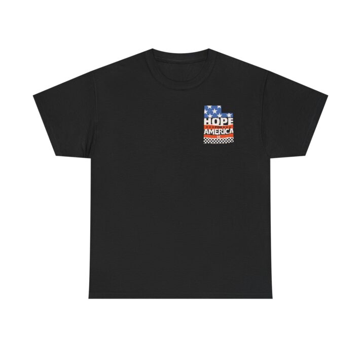 'Hope for America' Tee - American Flag Graphic Cotton T-Shirt