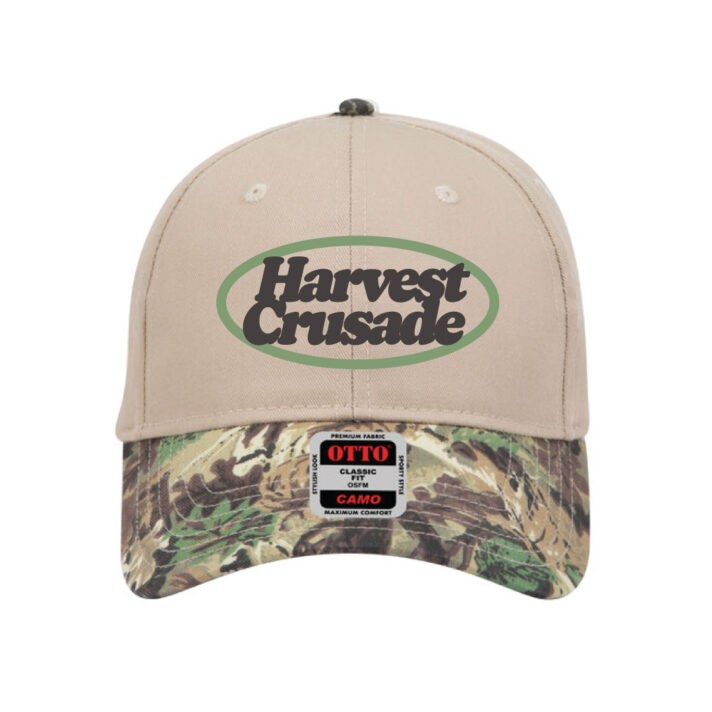 Harvest Crusade Camo Embroidered Hat
